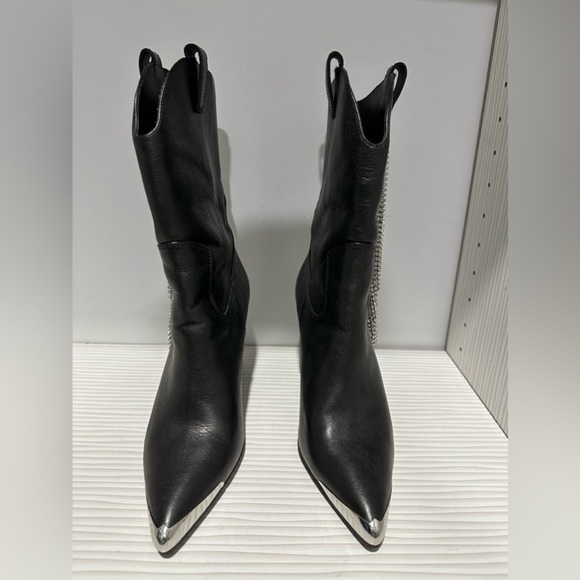 DANIEL X DIAMOND STAGECOACH WESTERN COWBOY BOOT - Picture 2 of 7